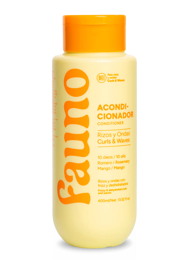 Acondicionador Limpiador Rizos y Ondas 10 Oleos 400ml
Marca: FAUNO | Ref: 5405-105