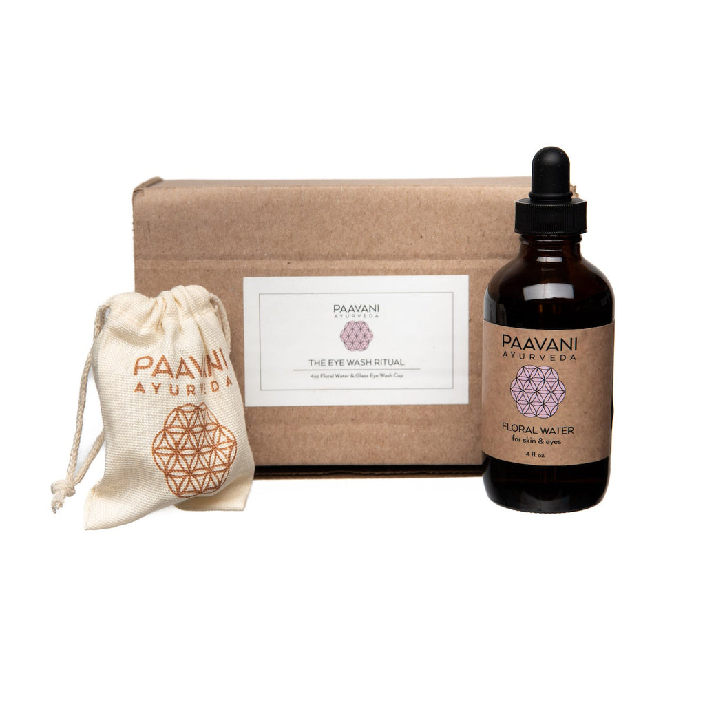 Eye Wash Ritual | Ayurvedic Eye Cleansing for Soothing & Hydrating