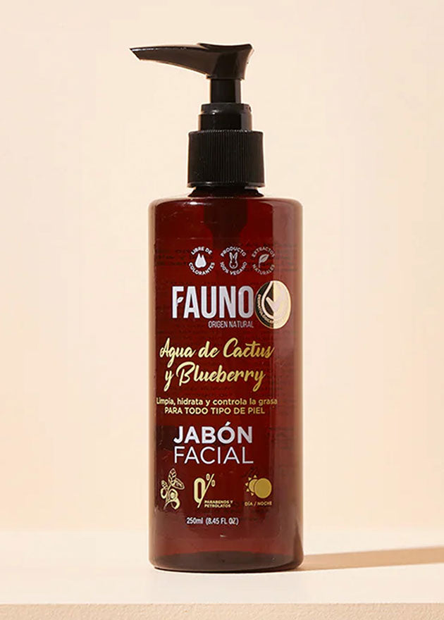 Jabon Facial Sin Sal 250ml/Unsalted Facial Soap 250ml
Marca: FAUNO | Ref: 5405-114